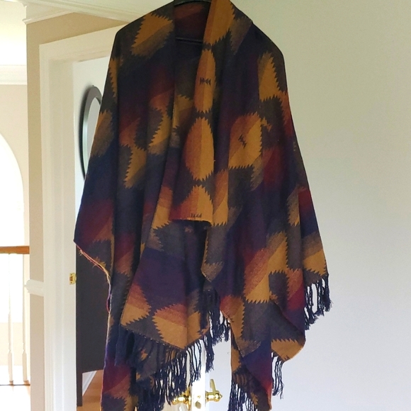 Poncho multi color - Picture 1 of 2